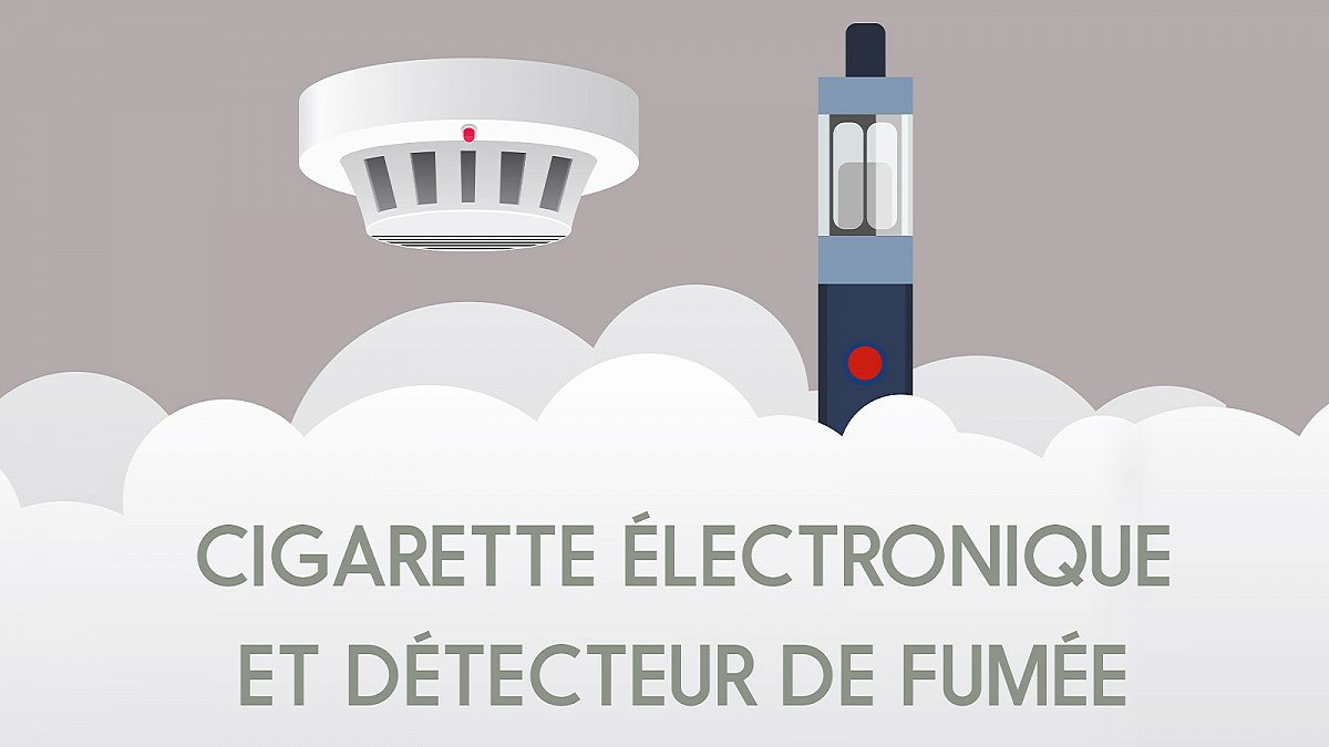 Est-ce que la cigarette électronique peut déclencher un détecteur de fumée ?