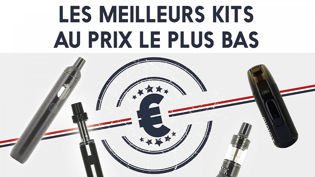 Top 5 des meilleurs kits e-cigarette à moins de 30€