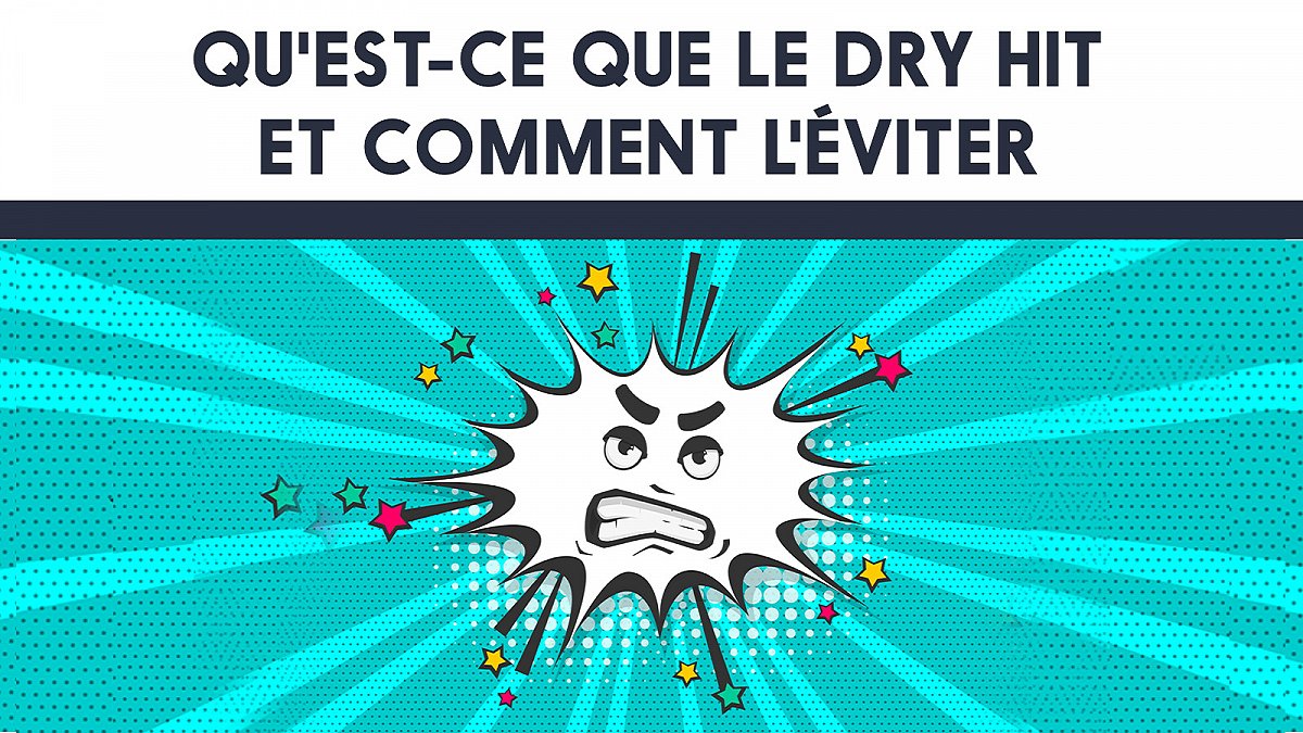 Dry hit : éviter le goût de brûlé avec votre cigarette électronique