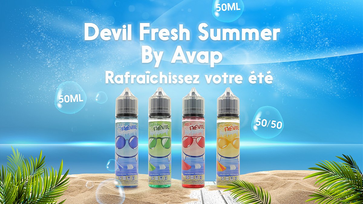 Devil Fresh Summer by Avap : E-liquides pour l'été