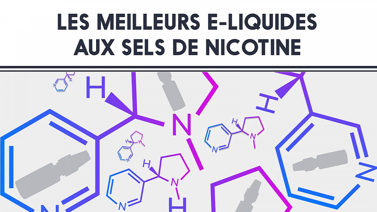 Les meilleures marques de e-liquides aux sels de nicotine