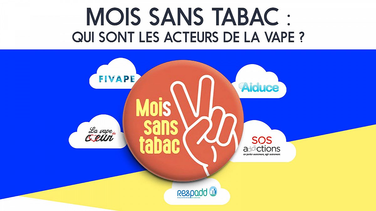 Mois sans tabac : qui sont les acteurs de la vape ?