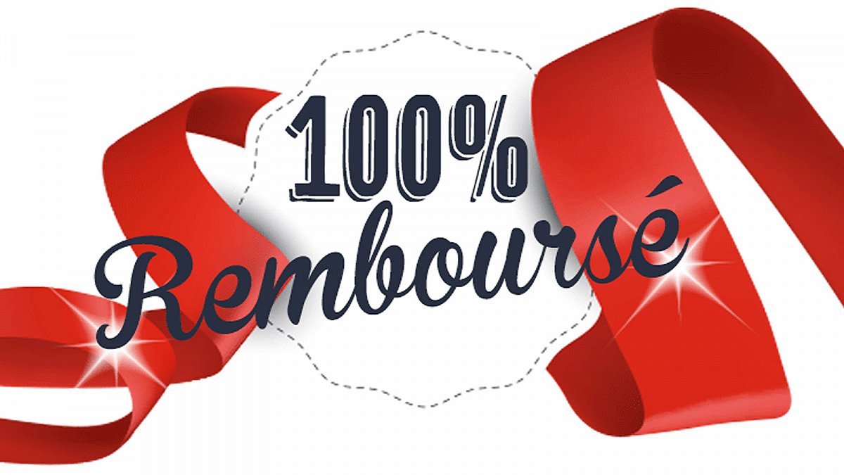 Votre commande 100% remboursée - Novembre