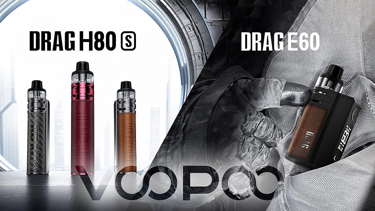 Test du Drag E60 et du Drag H80S de Voopoo