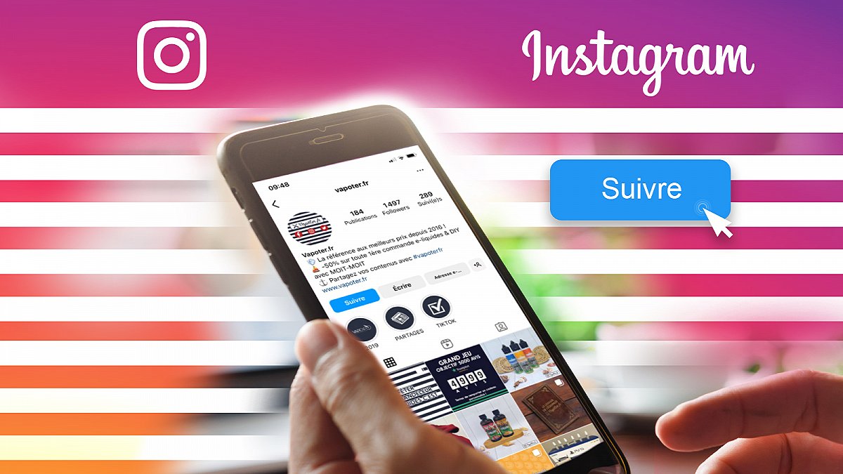 Quatre bonnes raisons de monter à bord et de nous rejoindre sur Instagram