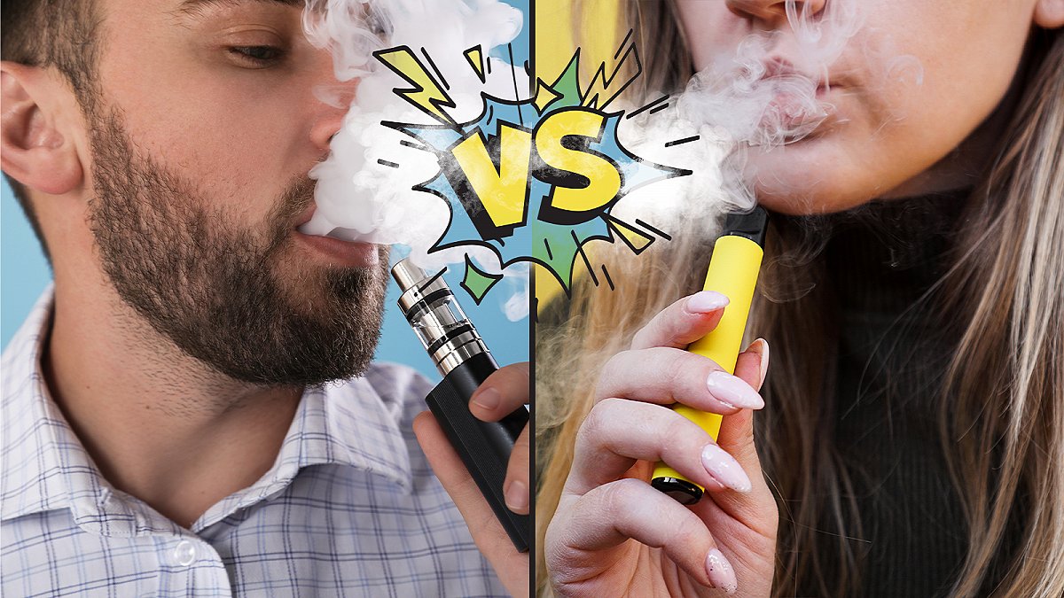 Puff vs kit : le duel des cigarettes électroniques