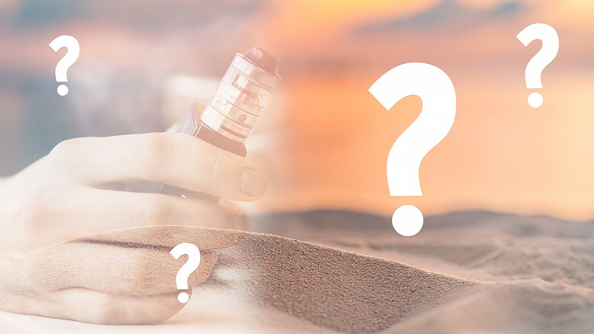 Vapoter sur la plage : les règles à connaître pour éviter l’amende