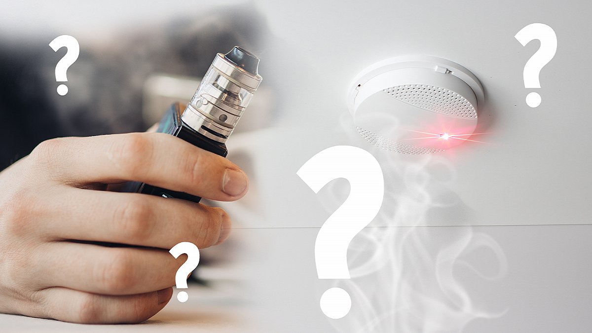 Peut-on vapoter sans risque sous un détecteur de fumée ?