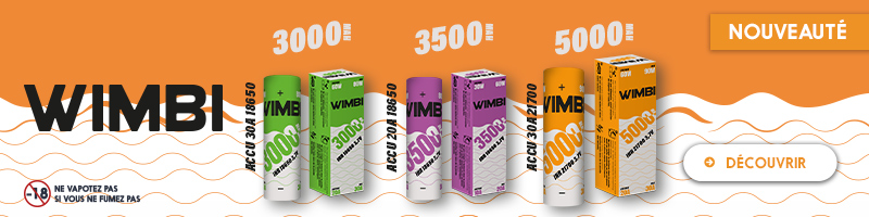 Nouveauté Accus Wimbi