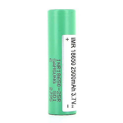 Accu 25R 35A 18650 2500mah Samsung