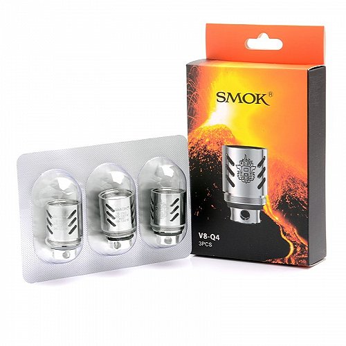 Pack de 3 résistances Q4 TFV8 Smok