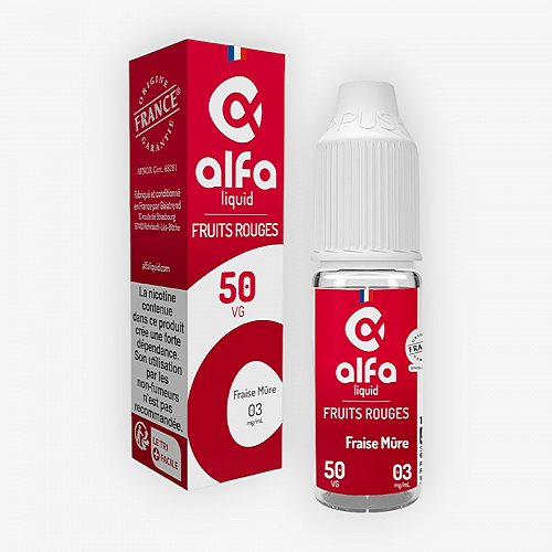 Fraise Mûre Alfaliquid 10ml