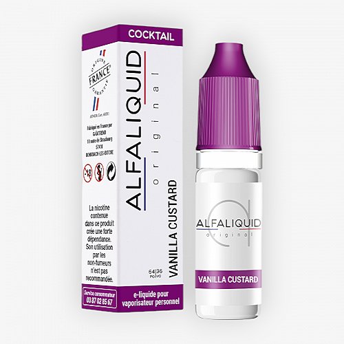 Vanilla Custard Alfaliquid 10ml