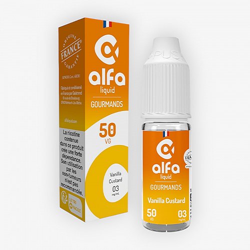 Vanilla Custard Alfaliquid 10ml