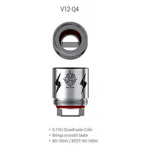 Pack de 3 résistances V12 Q4 TFV12 Smok