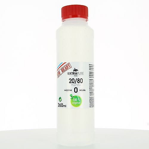 Base 260ml 20/80 00mg Extrapure