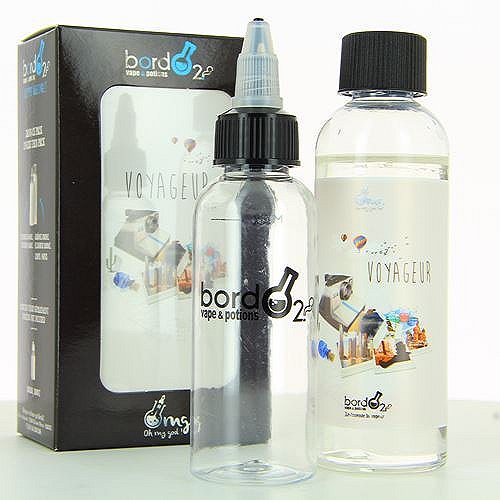 Pack Voyageur Bordo2 Oh My God 100ml 00mg + fiole vide 60ml graduee