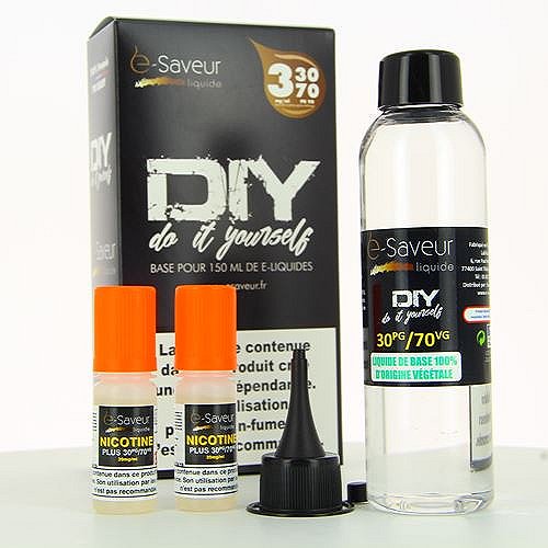 Pack DIY E Saveur 150ml 30/70 03mg