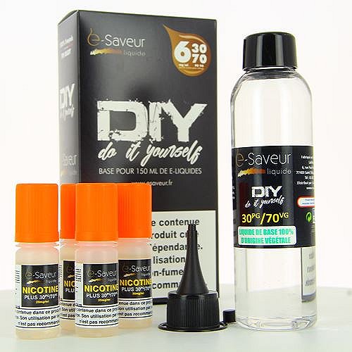 Pack DIY E Saveur 150ml 30/70 06mg