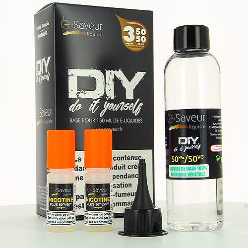 Pack DIY E Saveur 150ml 50/50 03mg