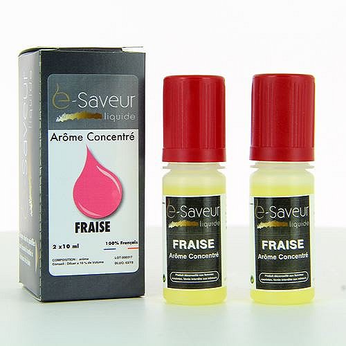 Fraise Arôme E Saveur 2x10ml