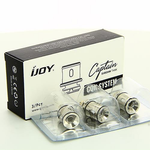 Pack de 3 résistances CA M1 0.5ohm Captain Mini Ijoy
