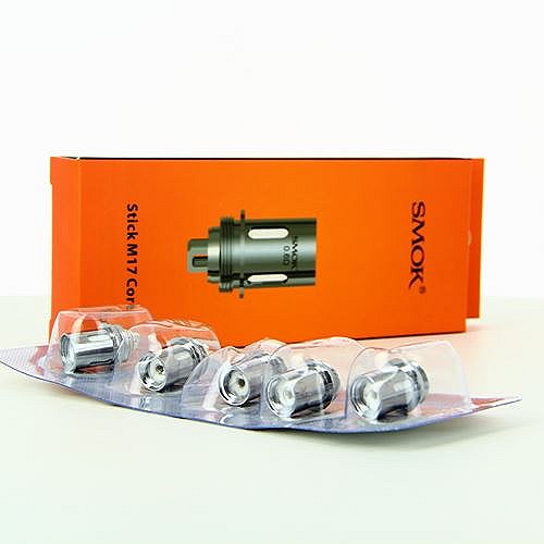 Pack de 5 résistances Dual 0.6ohm M17 Smok