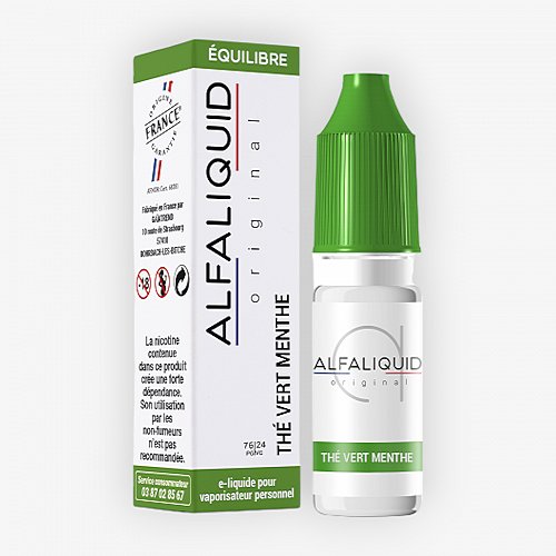 Thé Vert Menthe Alfaliquid 10ml