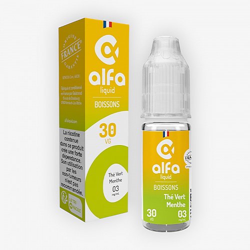 Thé Vert Menthe Alfaliquid 10ml