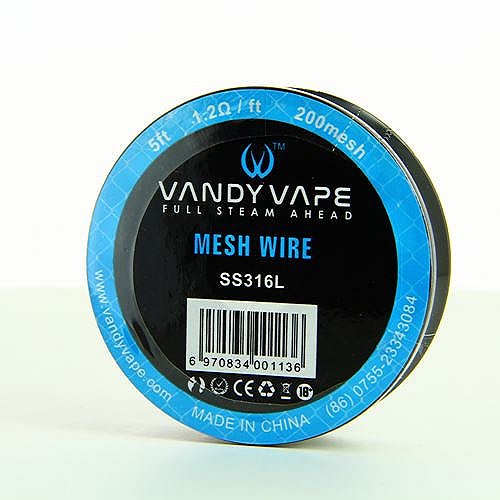 Bobine Mesh Wire SS316L - 200 Vandy Vape