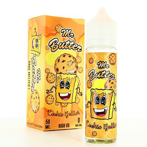 Cookie Butter  Mr Butter 50ml + Booster Nic Up 10ml 18mg