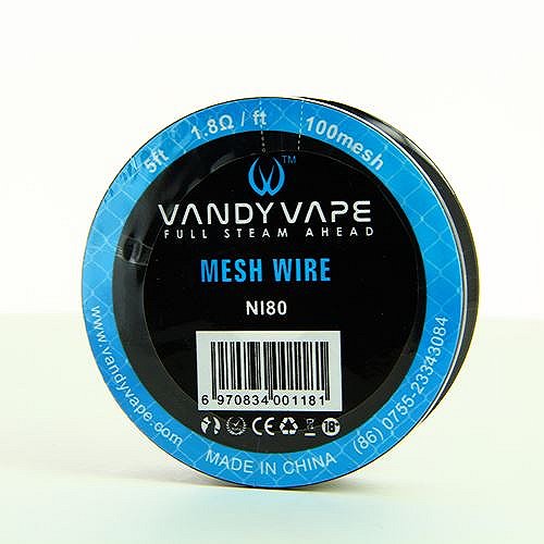 Bobine Mesh Wire NI80-100 Vandy Vape