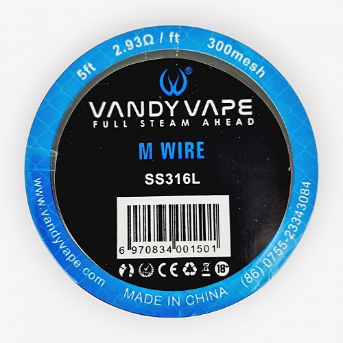 Bobine Mesh Wire SS316L-300 Vandy Vape