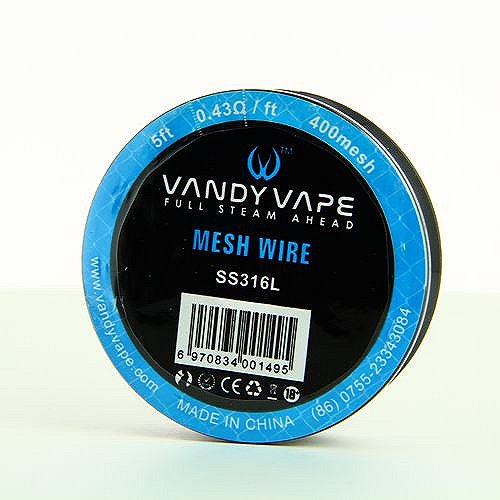 Bobine Mesh Wire SS316L-400 Vandy Vape