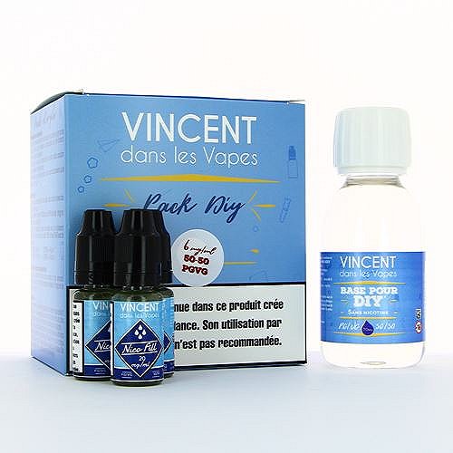 Pack DIY 100ml 50/50 6mg VDLV