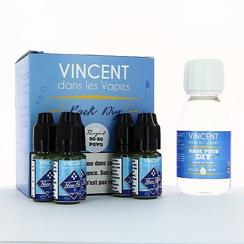 Pack DIY 100ml 50/50 12mg VDLV