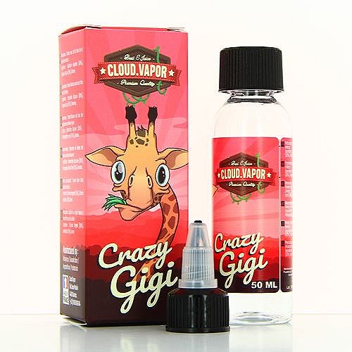 Crazy Gigi Shake and Vape Cloud Vapor 50ml