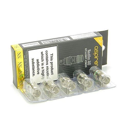 Pack de 5 résistances Nautilus Aio NicSalt 1.8ohms Aspire