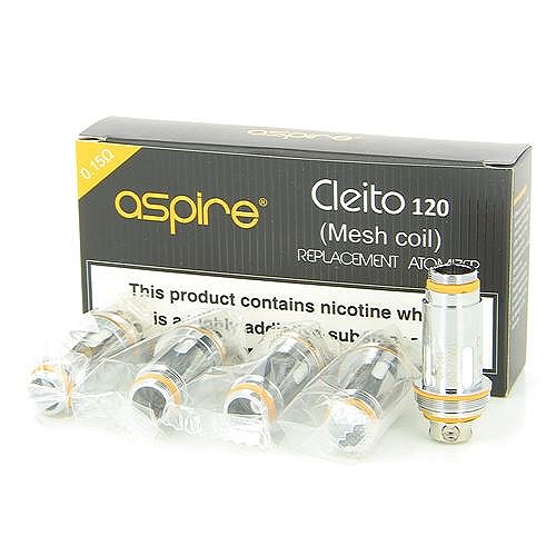 Pack de 5 résistances Cleito 120 Pro Mesh 0.15ohm Aspire