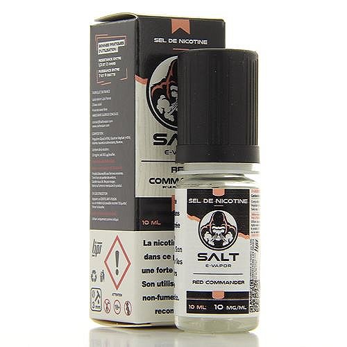Red Commander Salt E Vapor 10ml 10mg