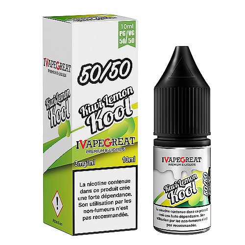 Kiwi Lemon Kool I Vape Great Menthol 10ml