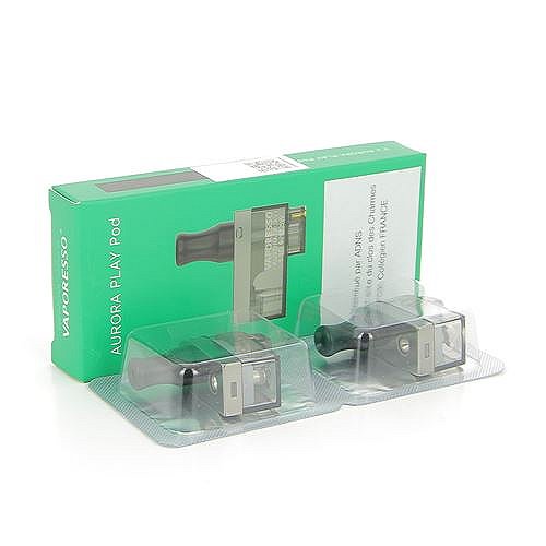 Pack de 2 pods 2ml + résistance 1.3ohm Aurora Play Vaporesso