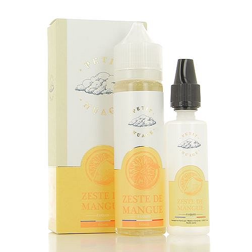 Zeste De Mangue Petit Nuage 60ml + Fiole Vide 30ml Graduée