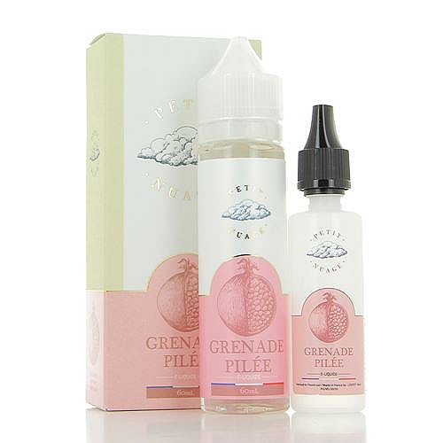 Grenade Pilée Petit Nuage 60ml + Fiole Vide 30ml Graduée