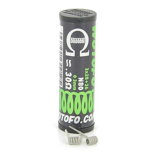 Pack de 10 coils Alien NI 80 3*28+36 Wotofo