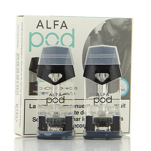 Pack de 2 Pods de 1.9ml Menthe Glaciale Alfapod Alfatech
