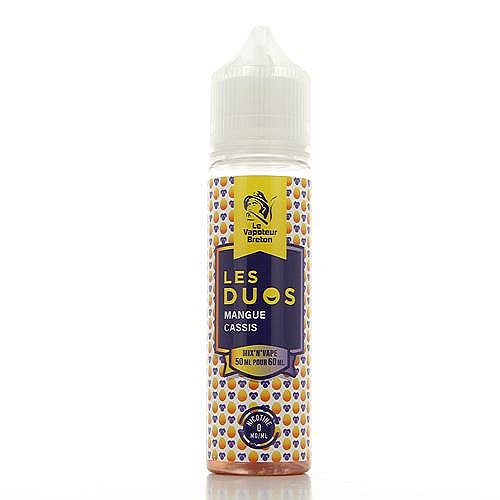 Mangue Cassis Les Duos Le Vapoteur Breton 50ml