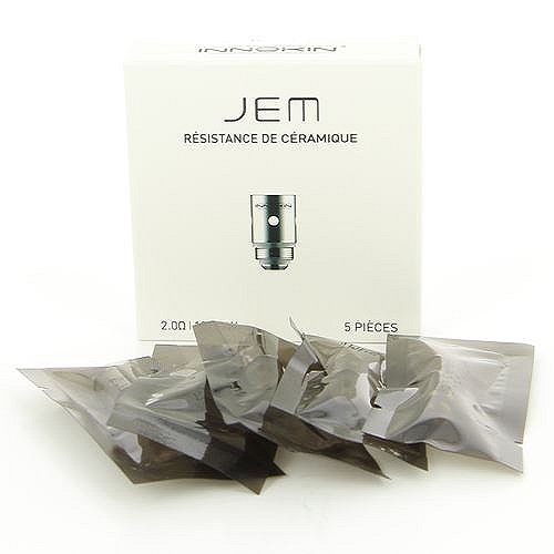 Pack de 5 résistances Ceramic 2ohm Jem Innokin