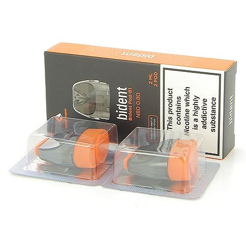 Pack de 2 cartouches 2ml Ni80 0.8ohm Bident GeekVape