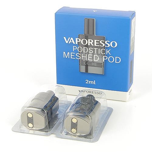 Pack de 2 Pods 2ml Meshed 0.6ohm PodStick Vaporesso